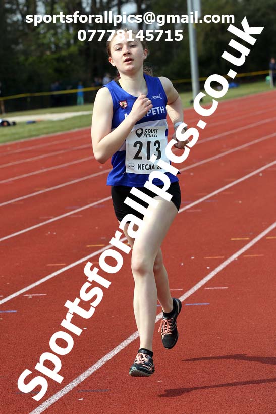 800 metres, 2021 NECAA Open Graded Meeting, Morpeth. Photo: David T. Hewitson/Sports for All Pics